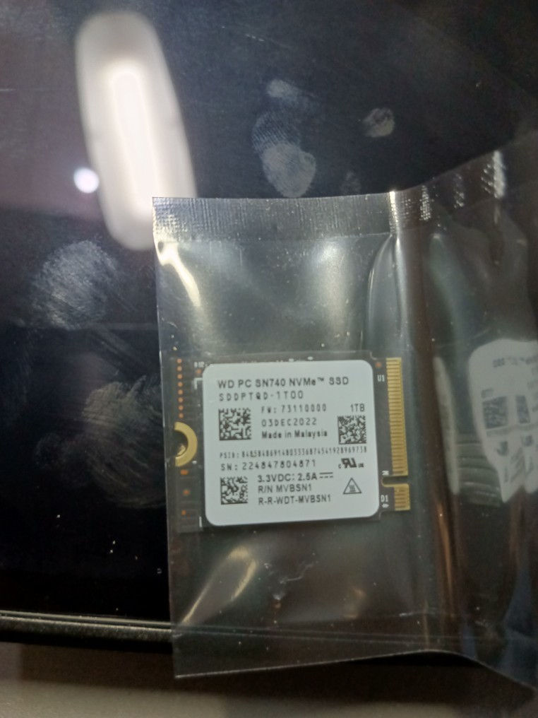 純正サイト SANEI IMPORT WD SN740 1TB SSD M.2 2230 30mm PCIe Gen4