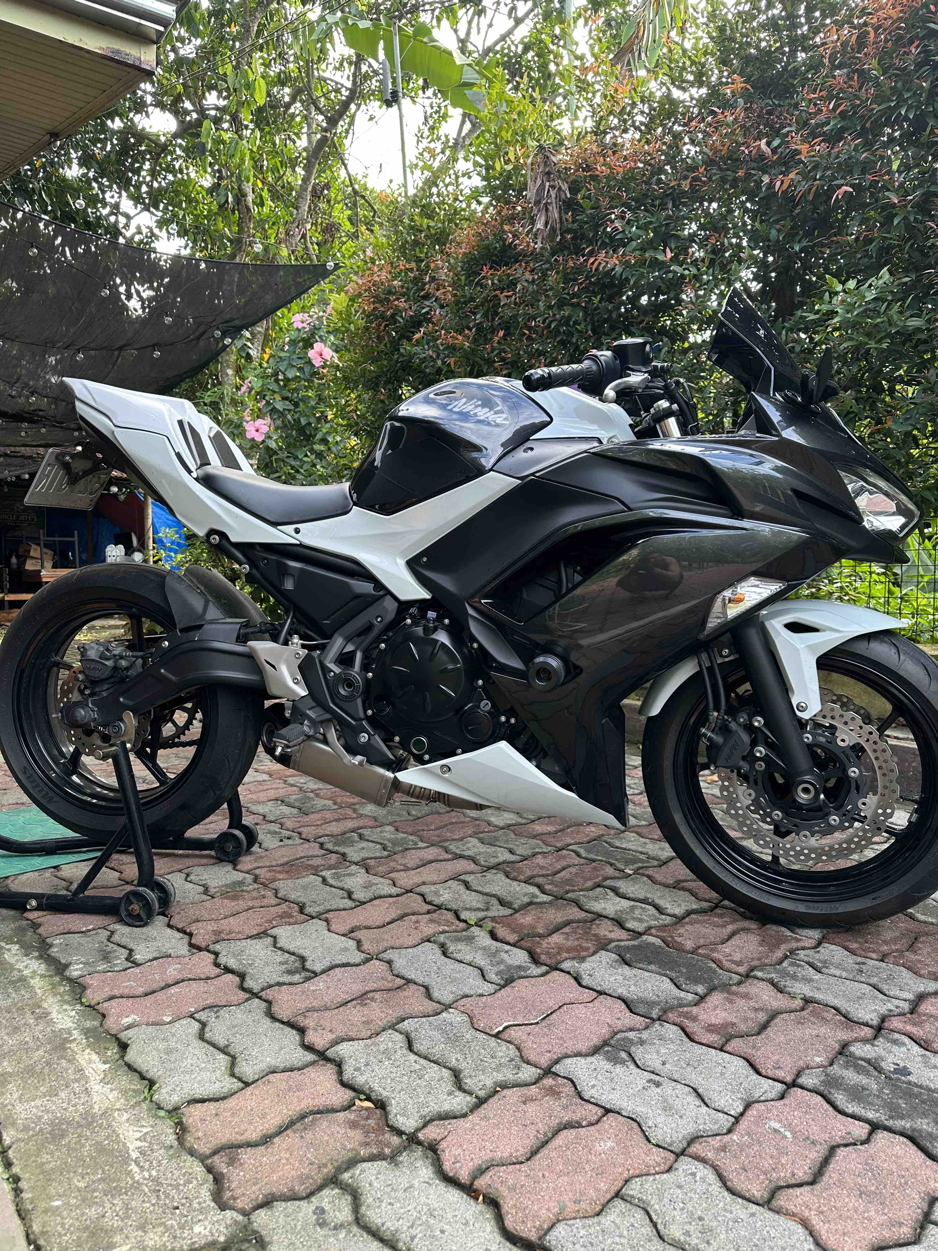 用 カワサキ ER6N 2012 2013 2014 2015 2016 オートバイ 左 右