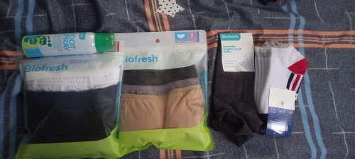 Biofresh Men's Nylon Breathable Boxer Brief 5 pieces in 1 pack OUMBBG2  (Limited Time Offer)