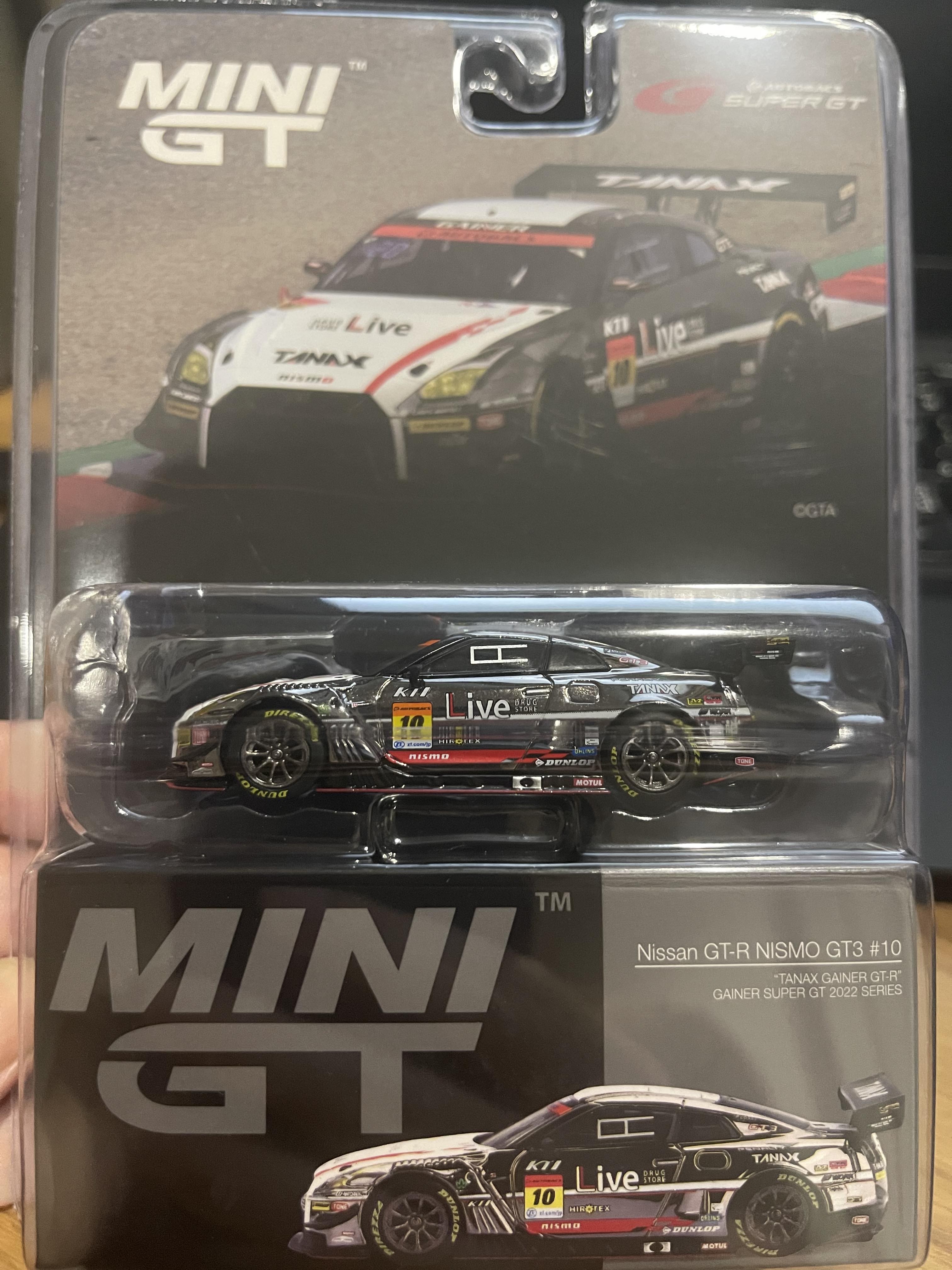 MINIGT 1:64 Nissan GT-R NISMO GT3 #10 TANAX GAINER 2022 Super GT Serie