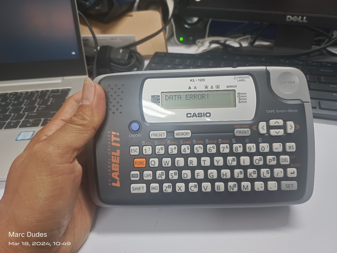 Labeler CASIO KL120 LABEL PRINTER Lazada PH