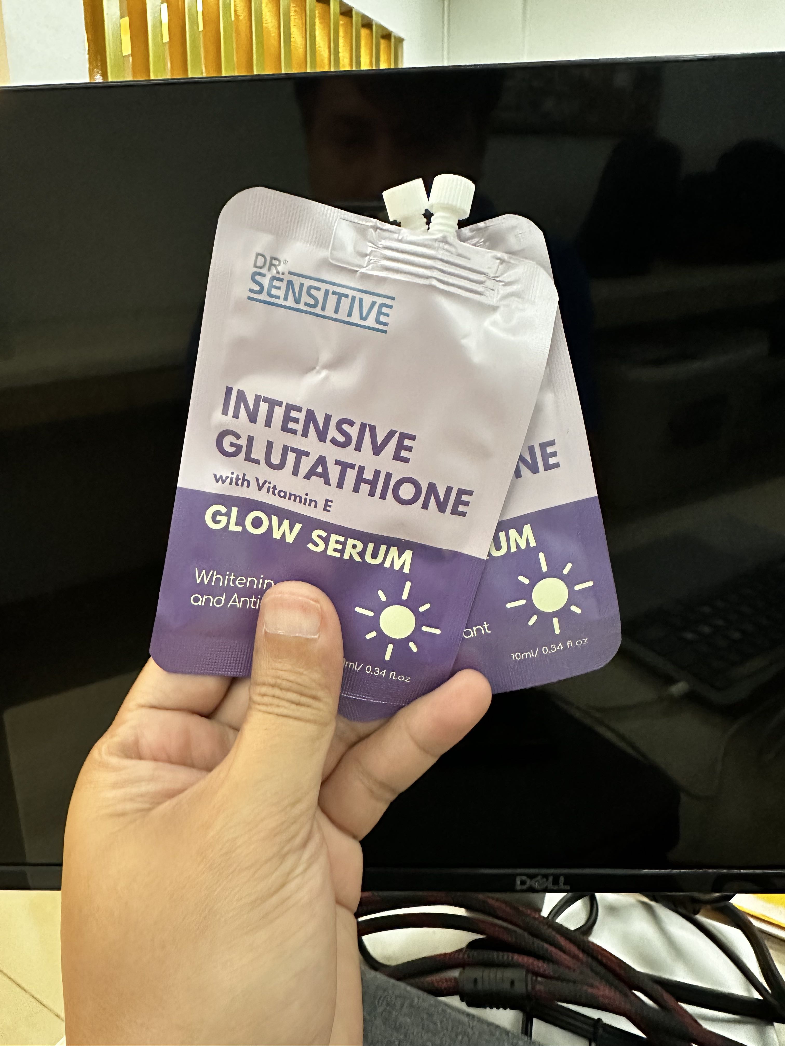 Dr. Sensitive Intensive Glutathione Glow Serum with Vitamin E 10ml