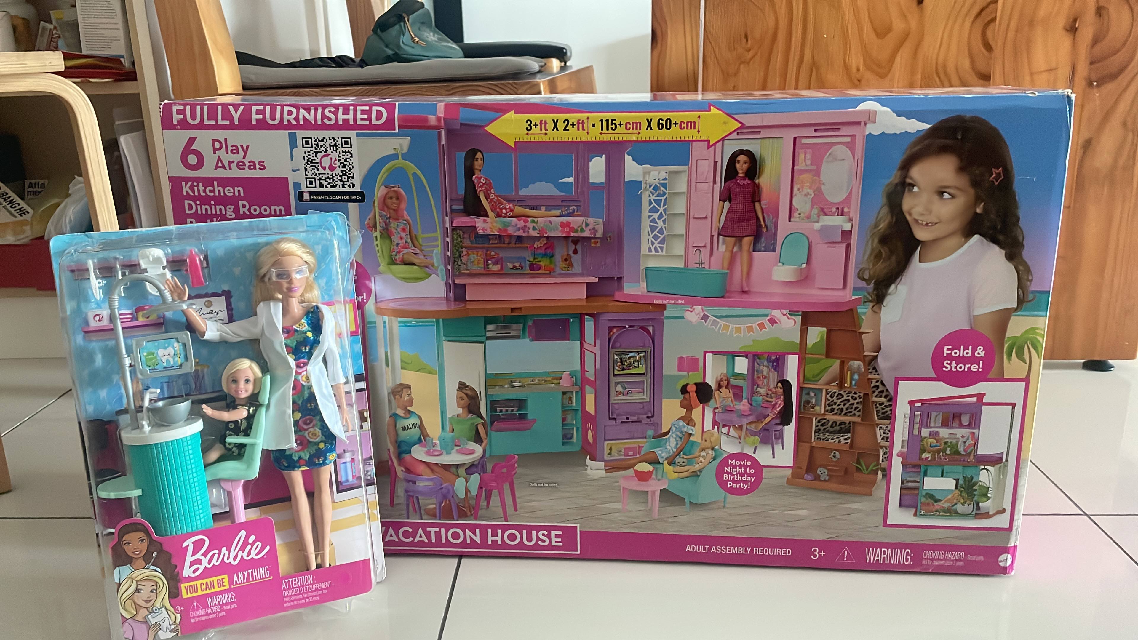 Barbie Holiday House Playset HCD50 