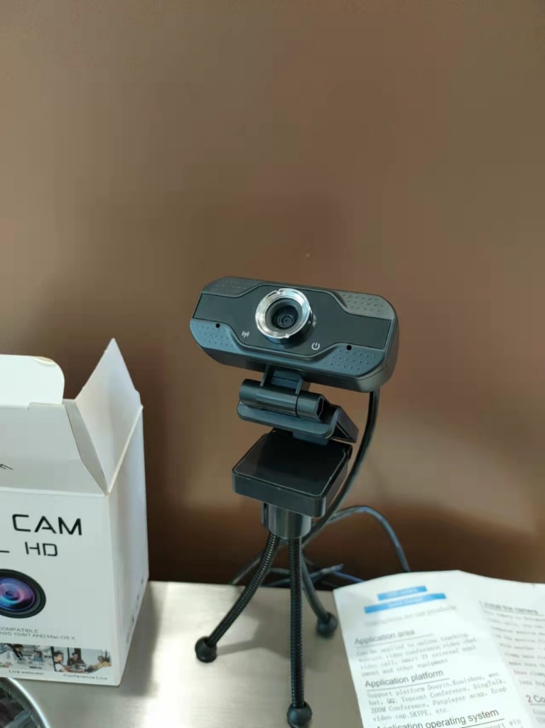 Webcam PC Full Hd 1080p Web Cam Wide Angle View Kamera USB
