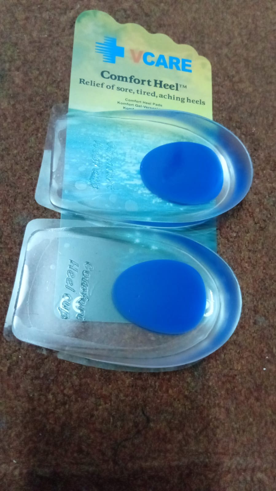 Pair Anti Pain Orthopedic Arch Support Massaging Shoes Heel