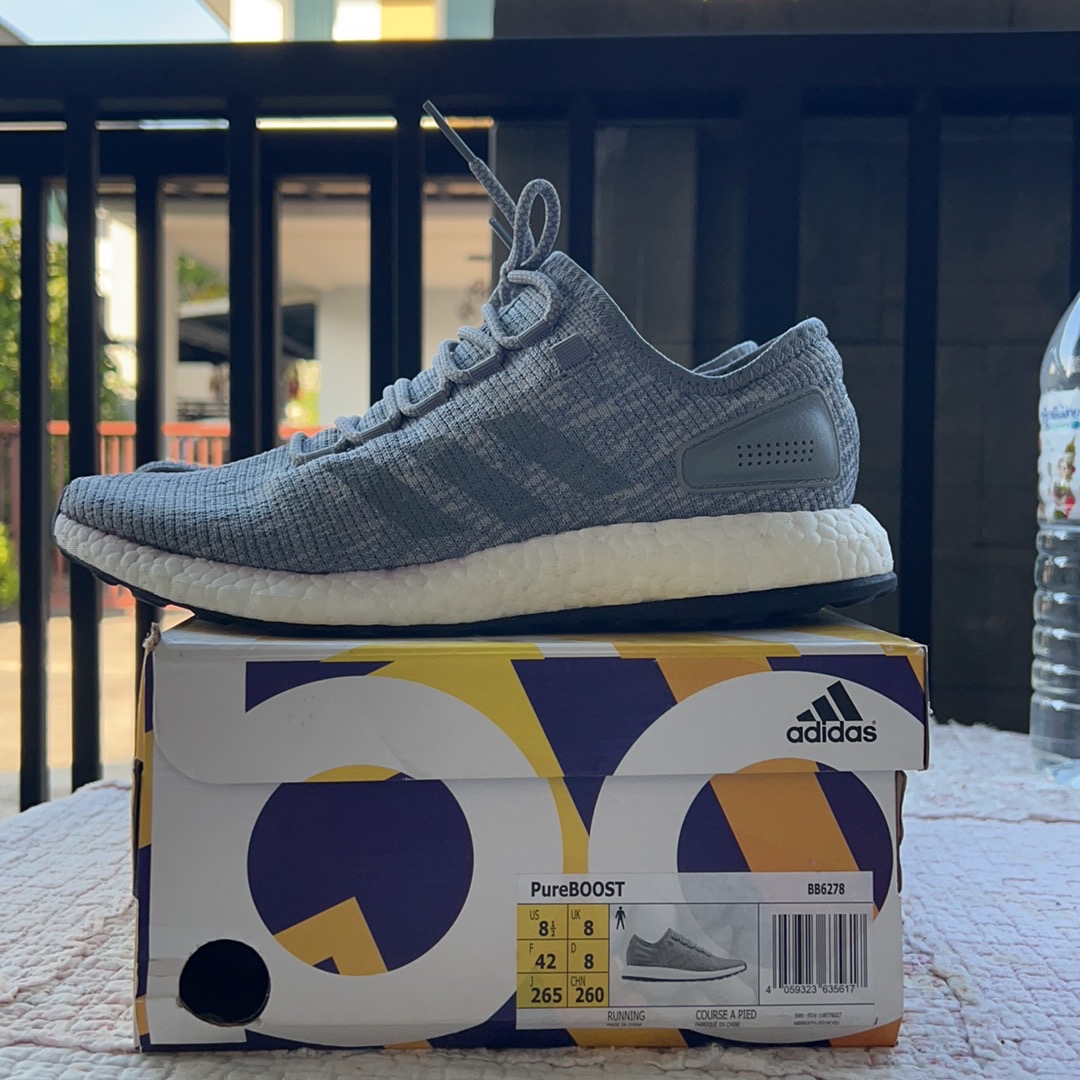 Adidas Pureboost BB6278 Grey Lazada .th