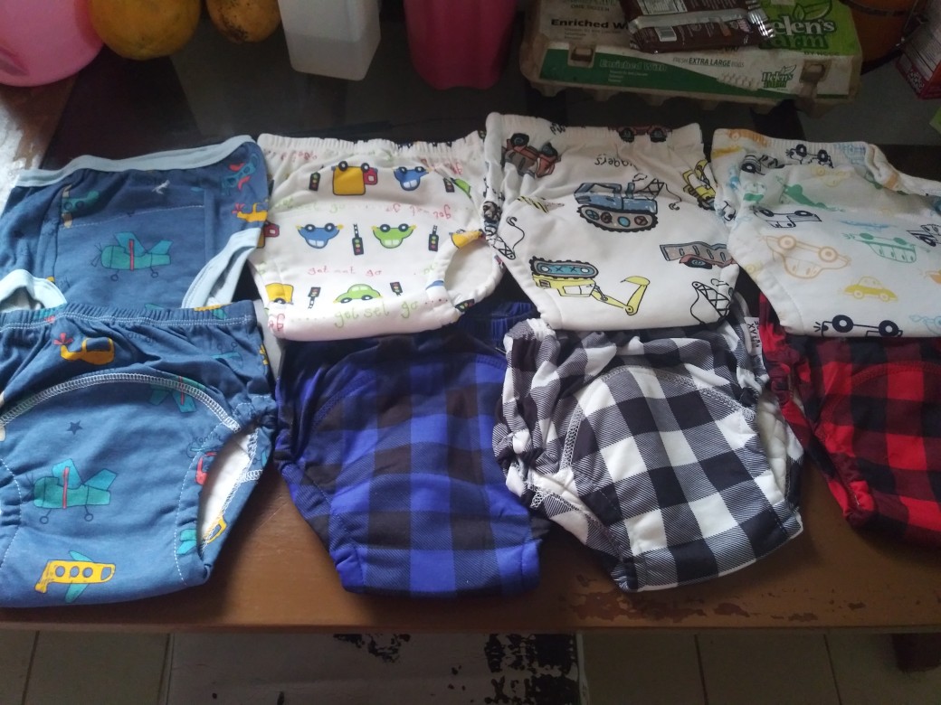 Baby Train Pants Baby Cloth Diapers Grade A+ Cotton Strong Absorbency