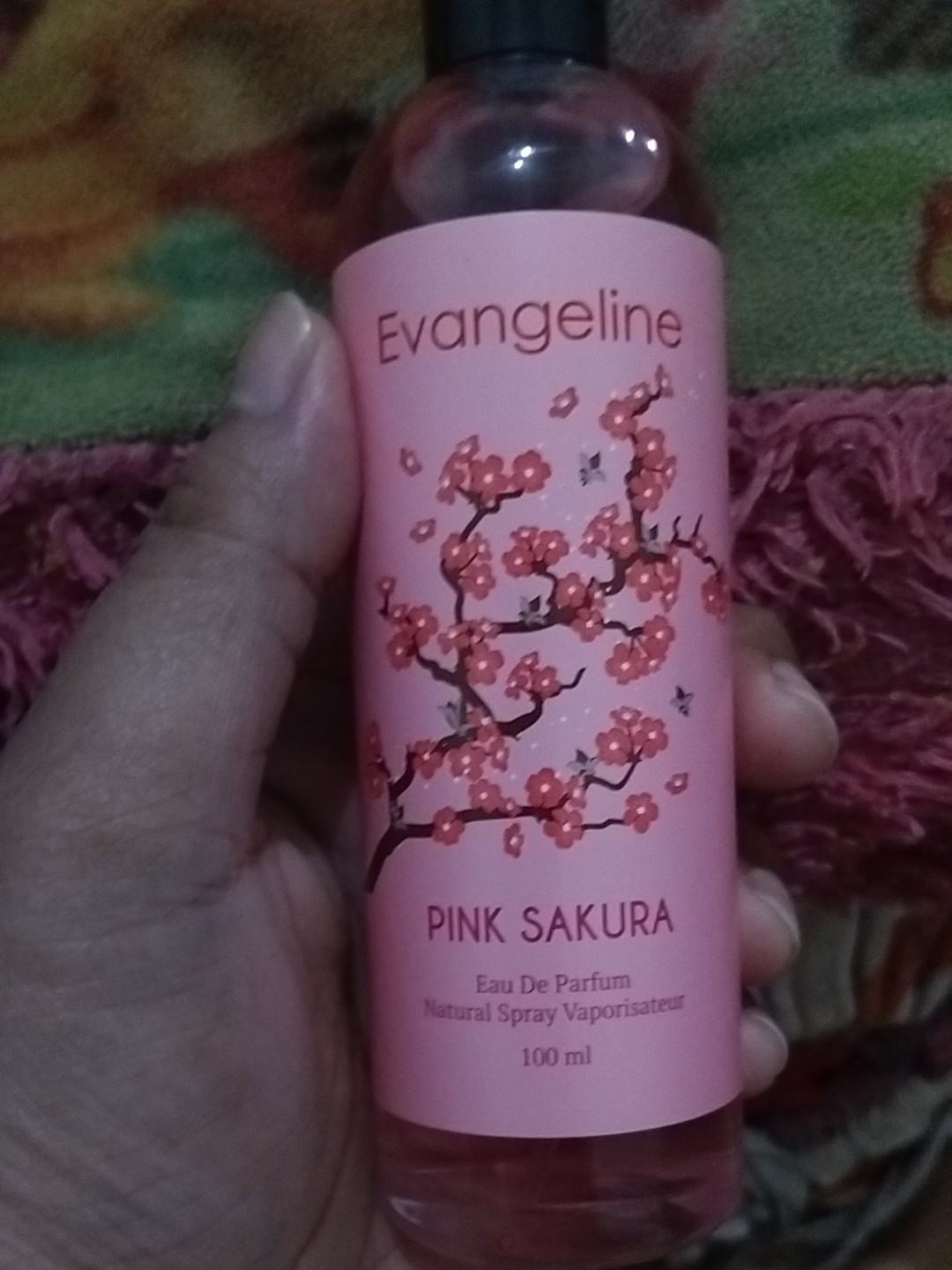Evangeline Sakura Pink Sakura Eau De Parfum 100ml Aroma Berasal