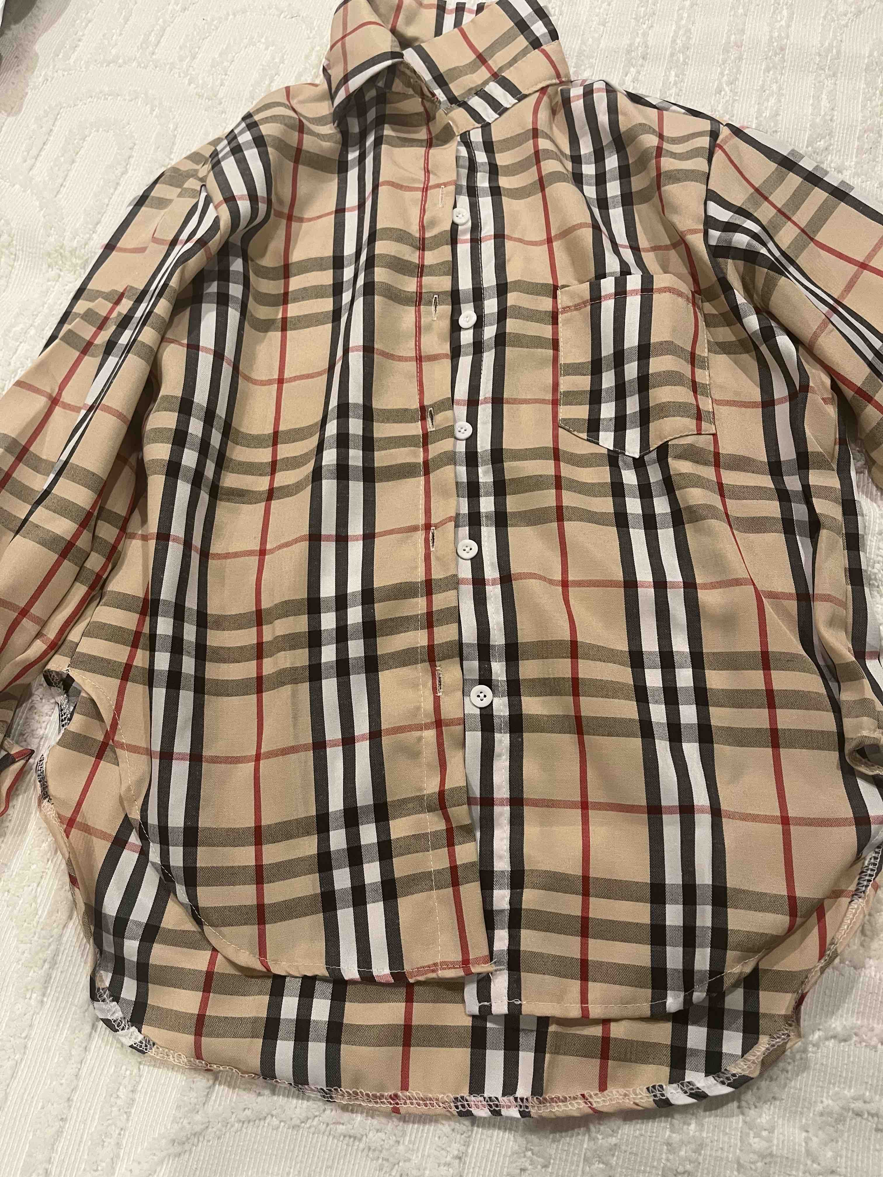 Burberry 2024 shirt dupe