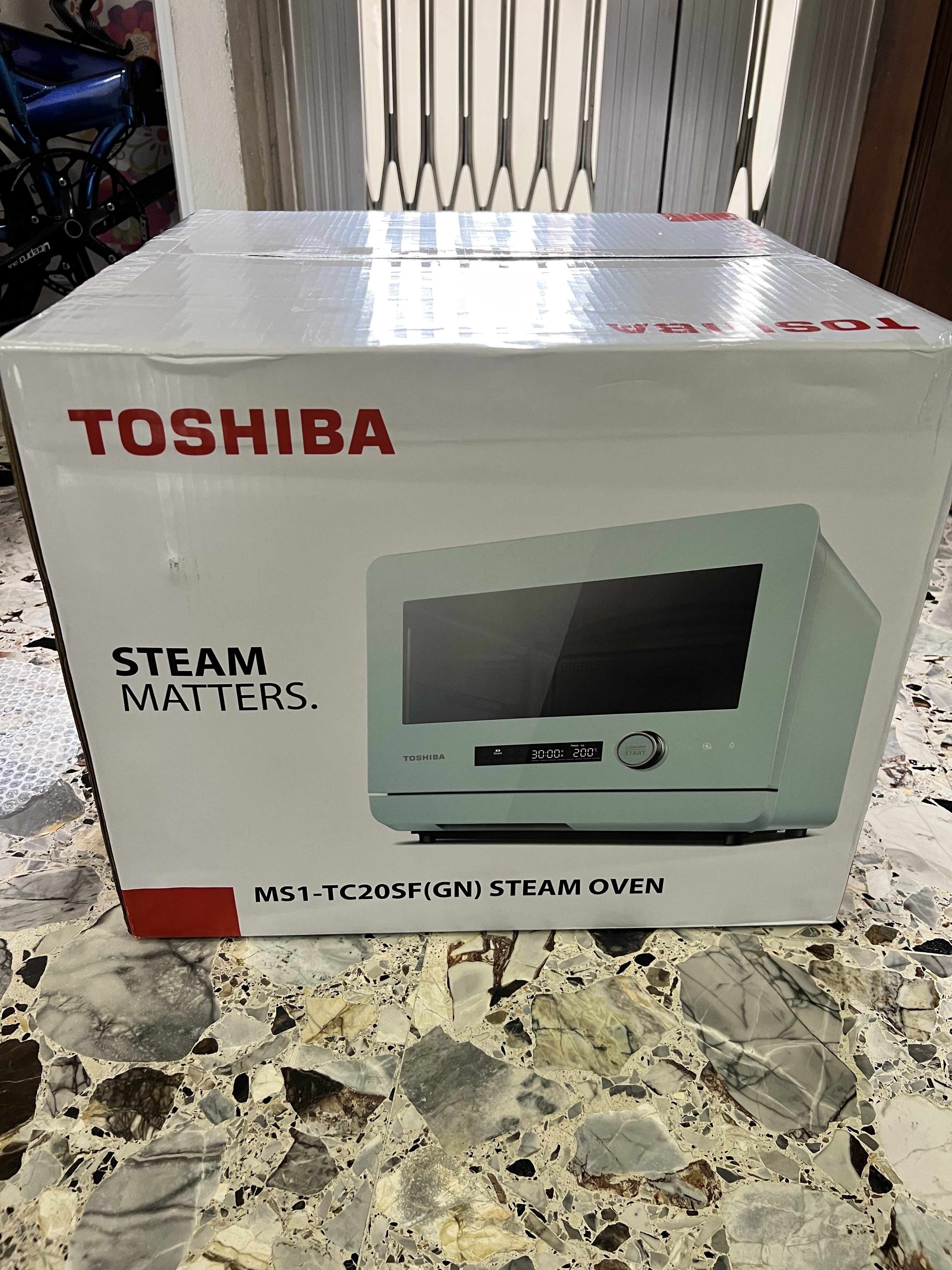 TOSHIBA PURE STEAM OVEN 20L TIFFANY GREEN