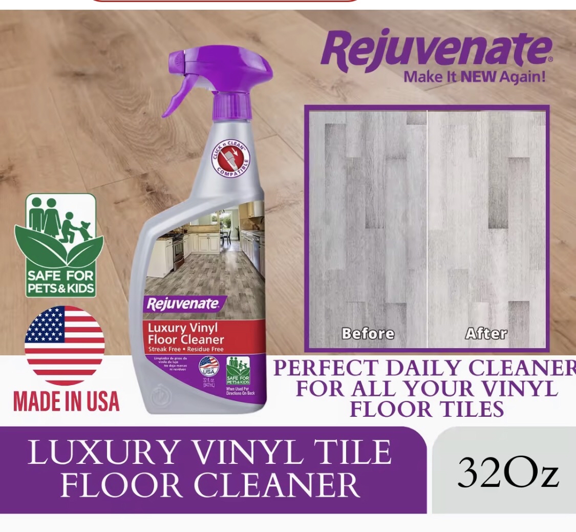 Rejuvenate Luxury Vinyl Tile Floor Cleaner