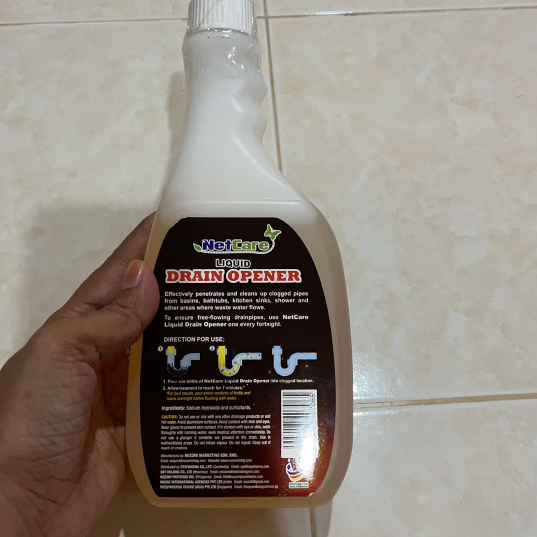 NETCARE Drain Opener Cleaner Liquid (530ml)