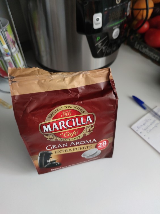 Café en cápsulas fuerte gran aroma Marcilla caja 28 unidades -  Supermercados DIA