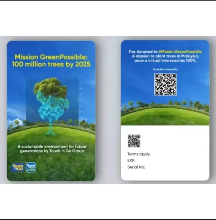 Touch N Go Card Malaysia Limited Edition TNG Enhanced NFC Card