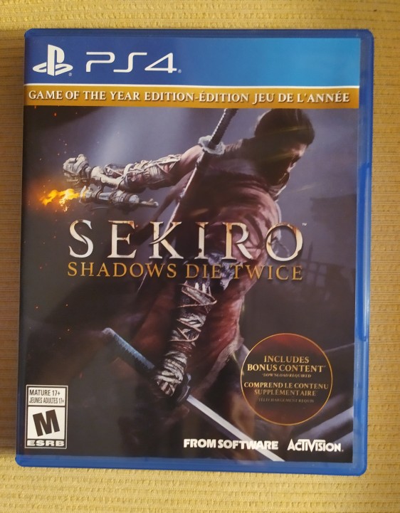 Sekiro: Shadows Die Twice Game of the Year Edition Activision PS4 Físico