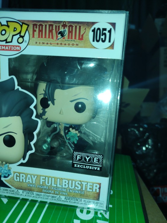 Funko Pop! Animation Fairy Tail Gray Fullbuster FYE Exclusive Figure #1051  - US