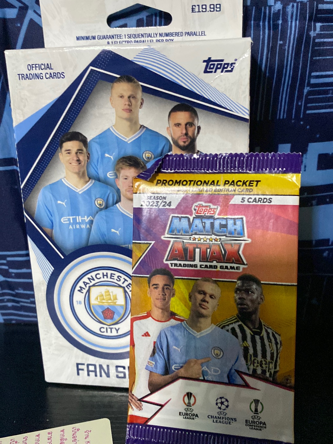 Topps Manchester City Fan Set 2023-24 - Topps Collection (26 cards