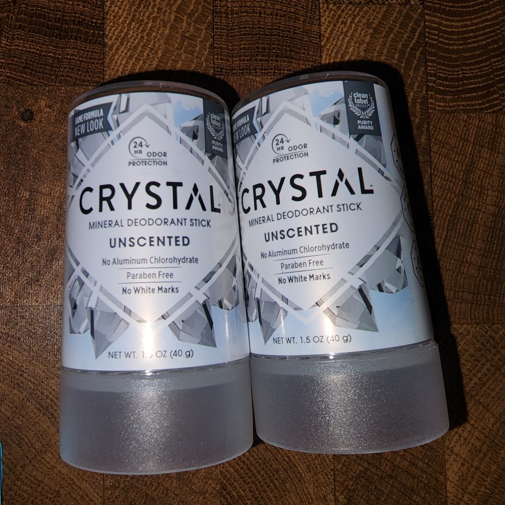 Crystal Body Deodorant Travel Stick – Unparfümiert, 1,5 Oz (Reisegröße)