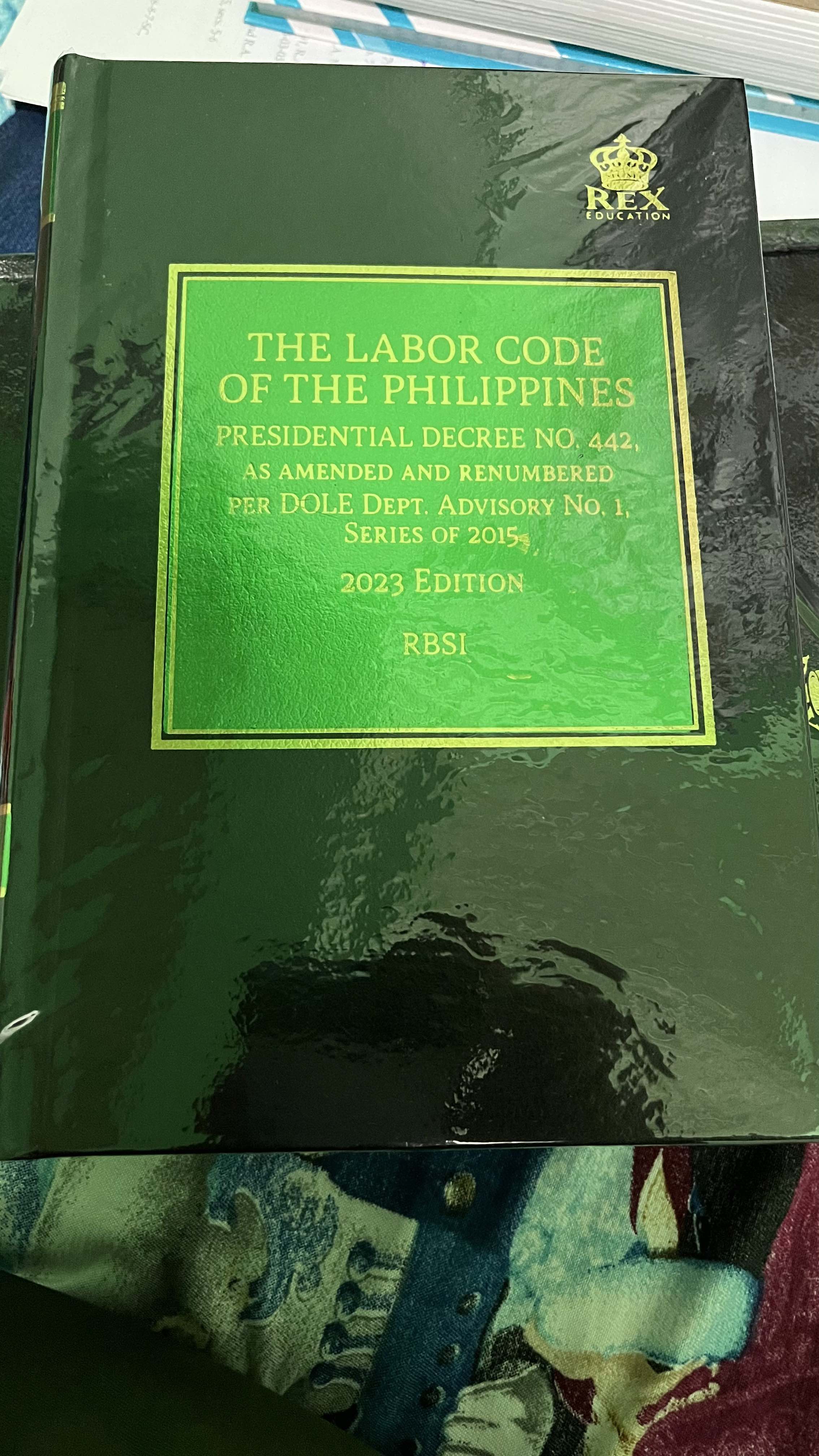 Labor Code Of The Philippines Codal