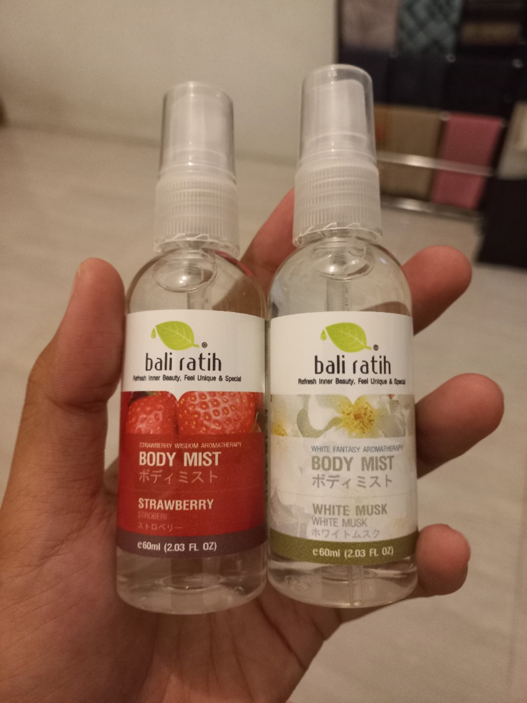 Bali Ratih Body Mist Strawberry Lazada Indonesia