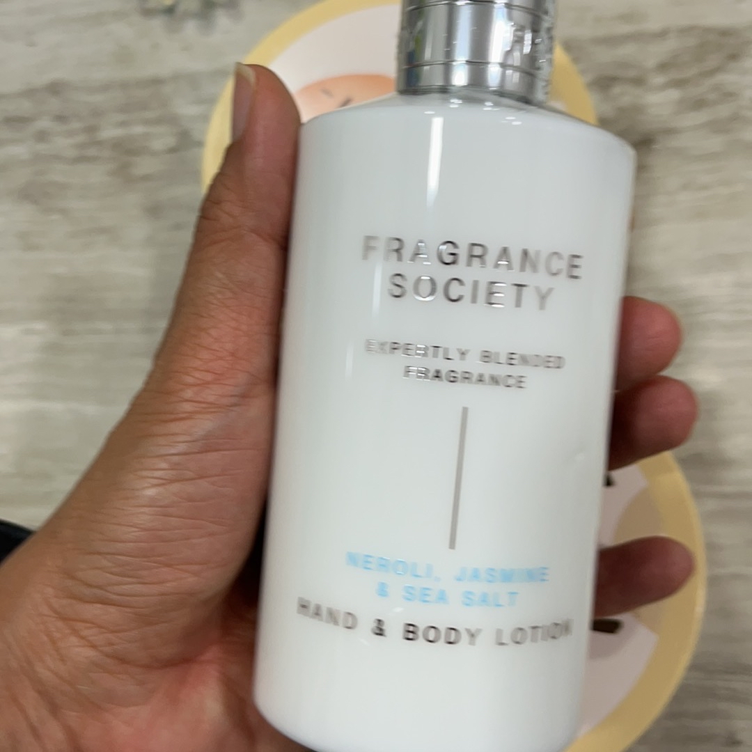 Sea Salt Fragrance Society Hand Cream M&S Neroli, Jasmine Sea Salt
