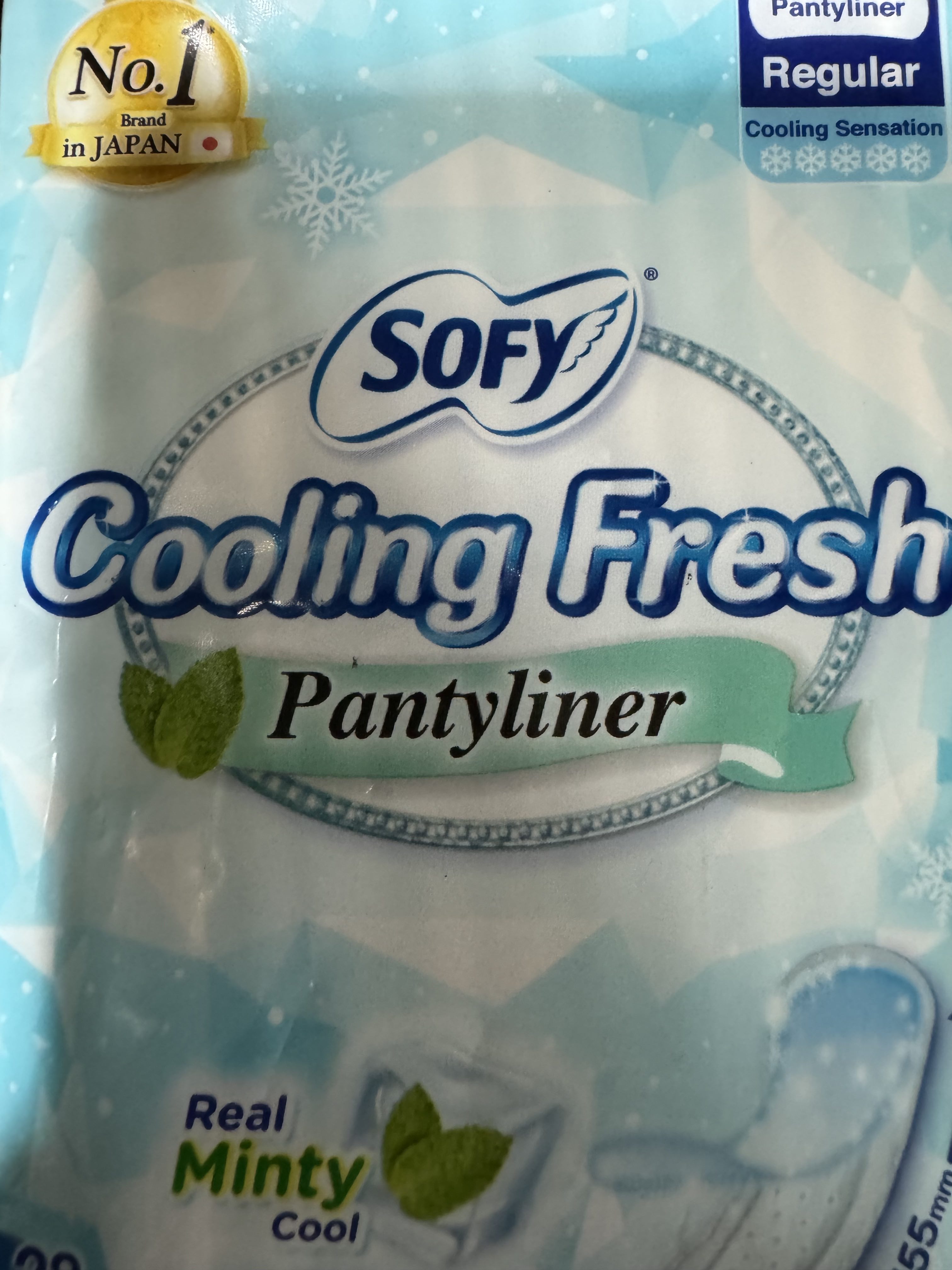 Soft Cooling Fresh 28s Panty Liner Regular 155mm