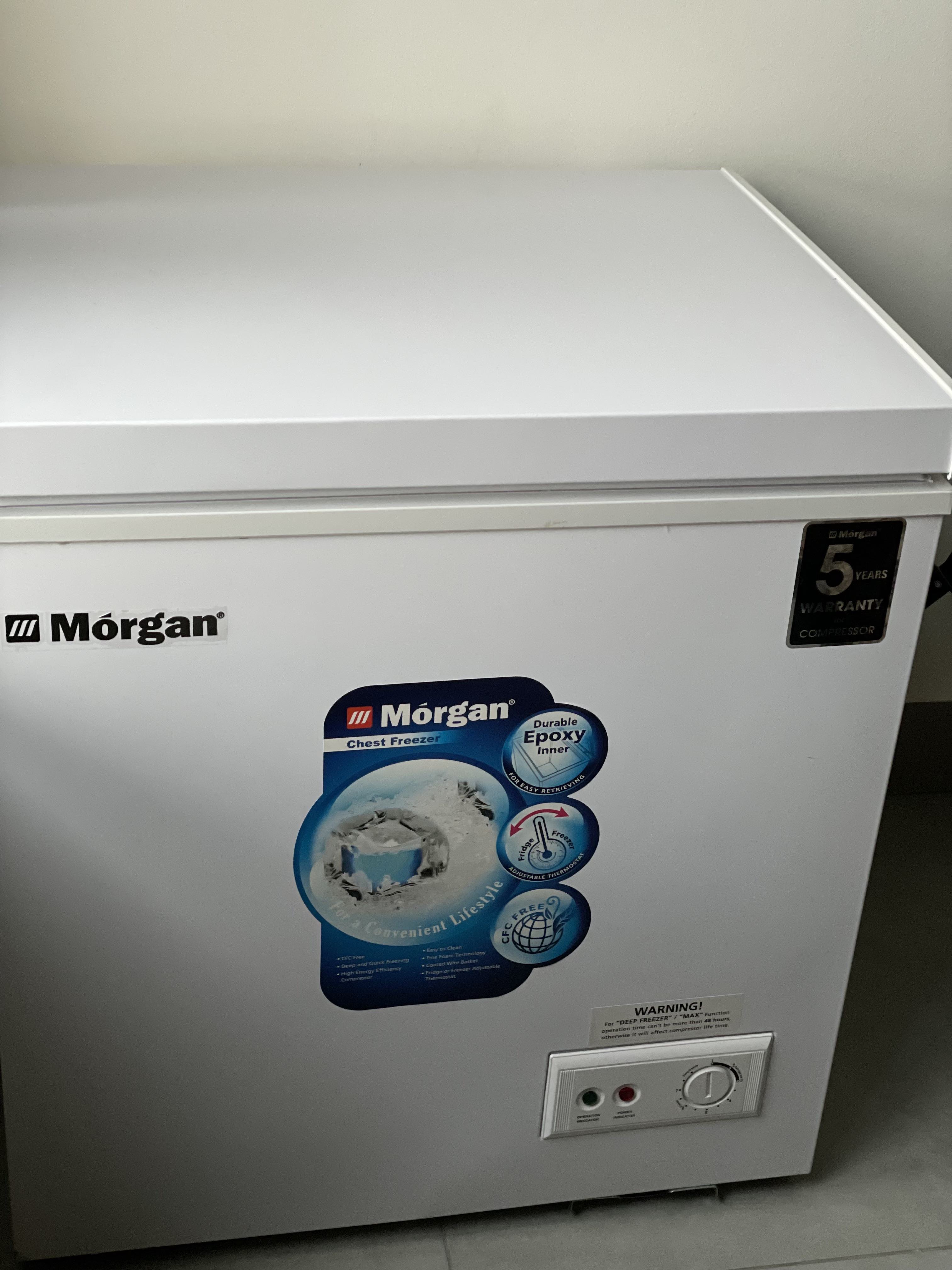 morgan chest freezer 60l