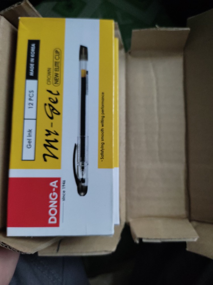 Dong-A MyGel Sign Pen 0.5 Black – Biz Asia Trading Inc.