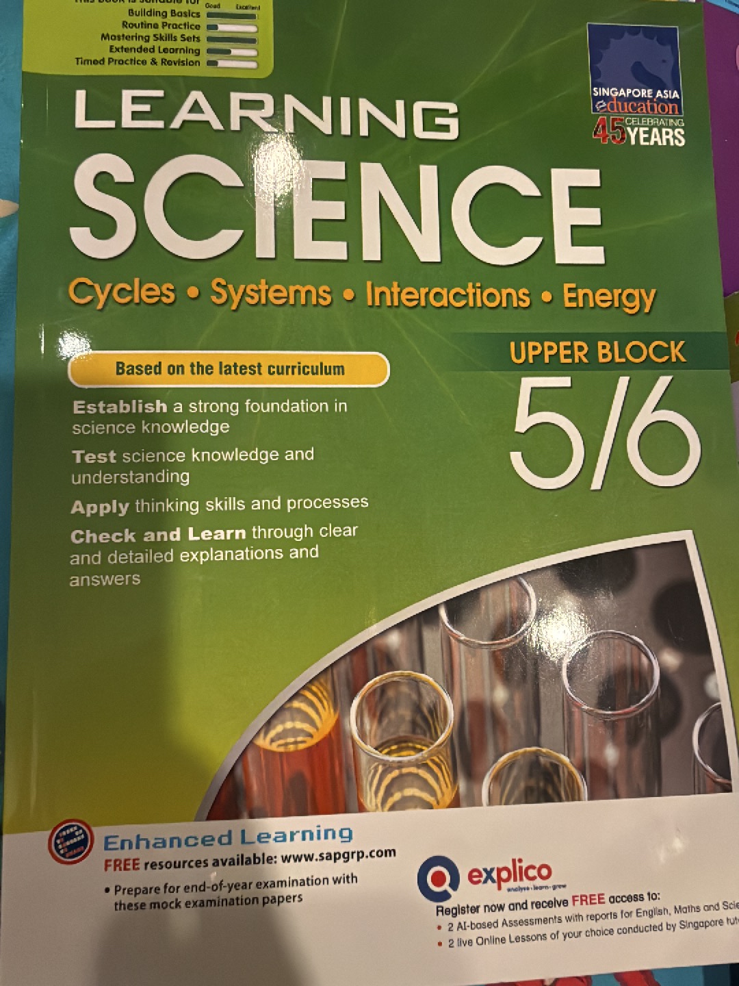 Learning Science Book 1 - 6 | Primary Science School Assessment