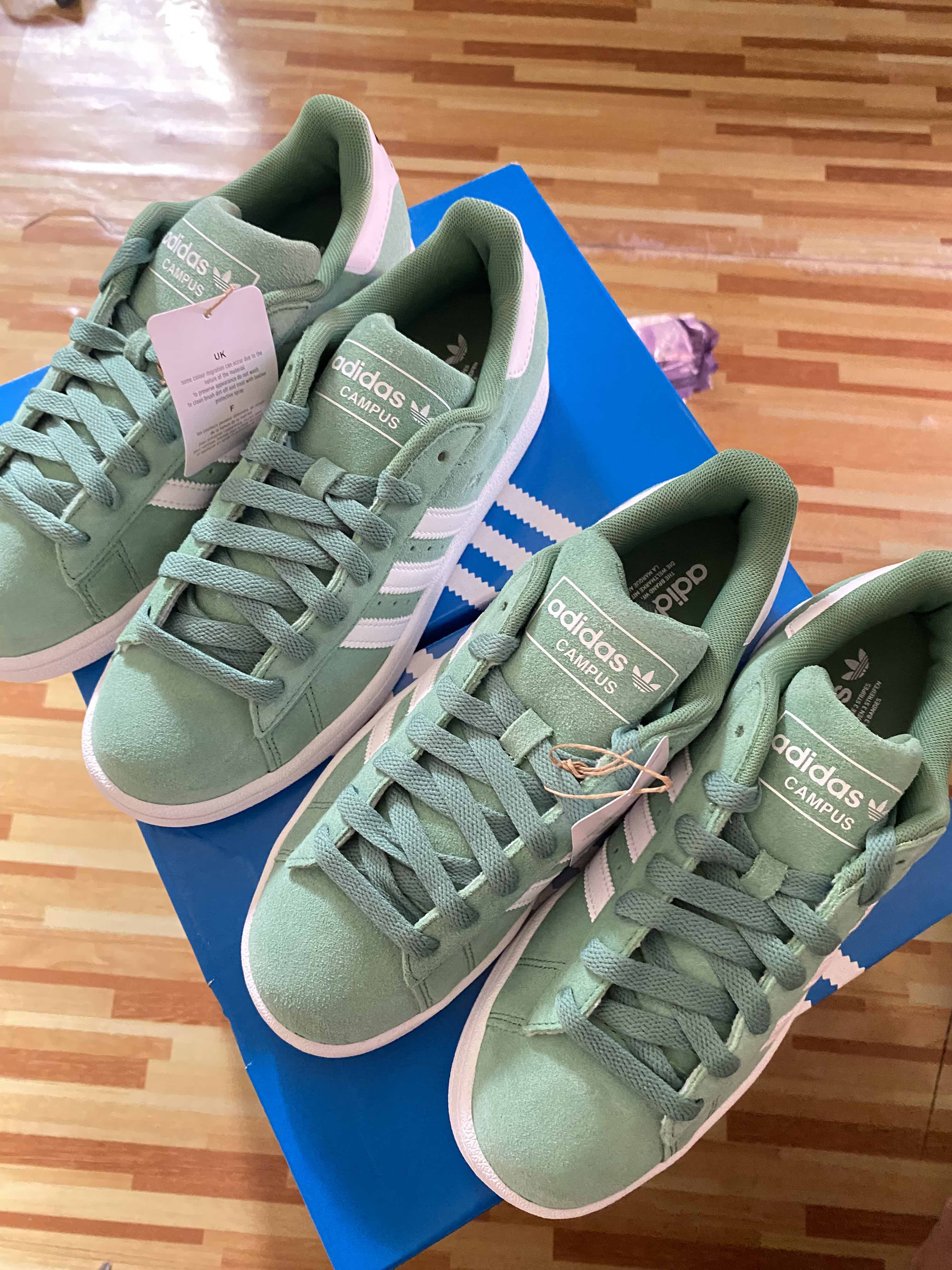 adidas gazelle silver green womens adidas Campus ADV Shoes main image 0