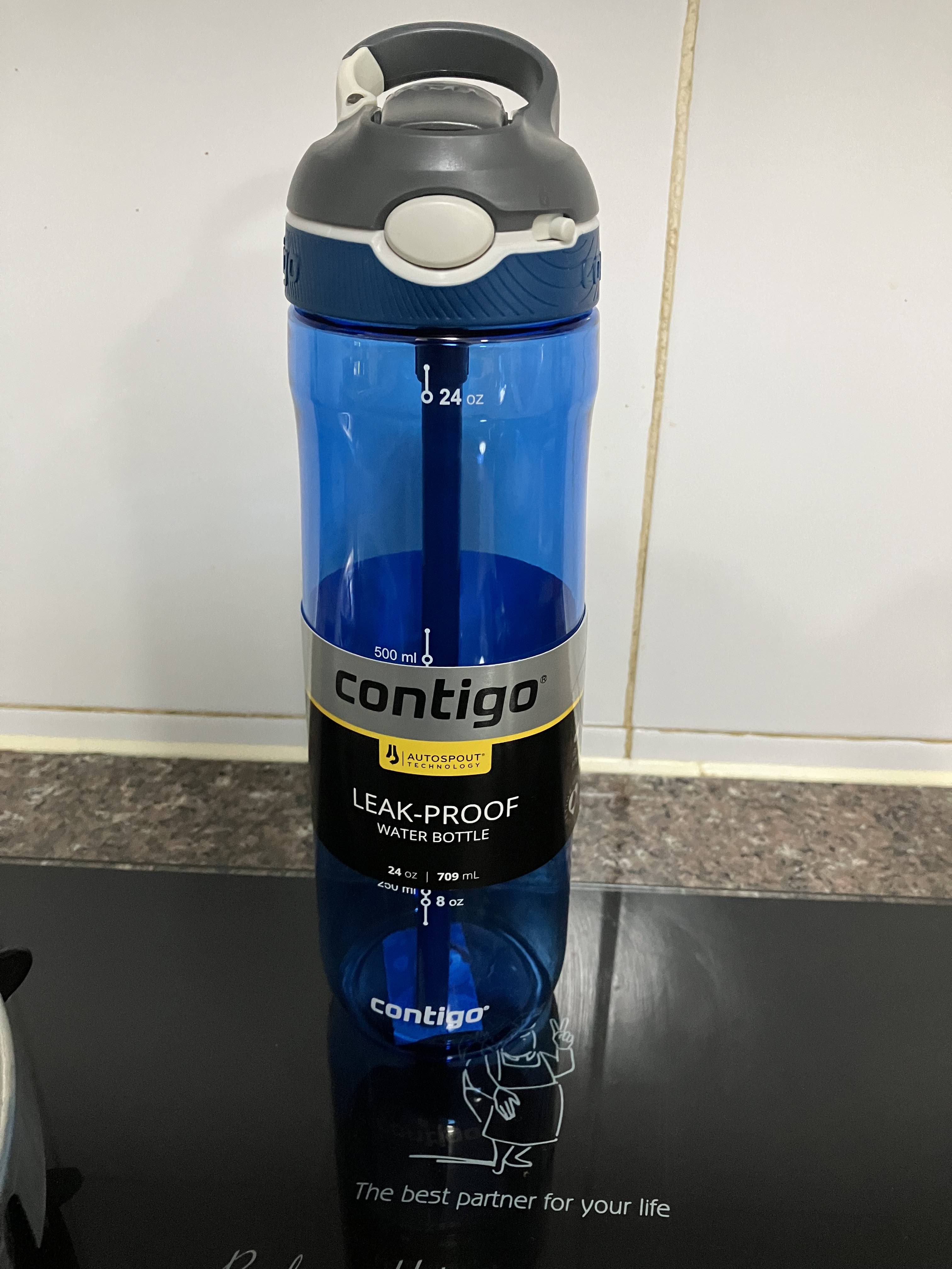 Contigo Autoseal Technology Spill Proof Scuba Lid 24 Ounce Water Bottle 1 Ea