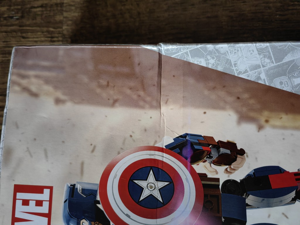 Lego captain discount america broken shield