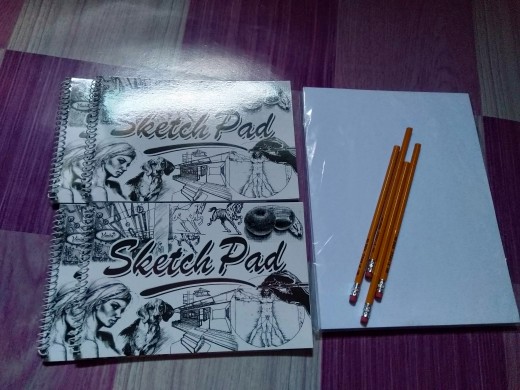 Drawing pad VANDA Sketch pad W/spiral 20sheets /small & big Sold