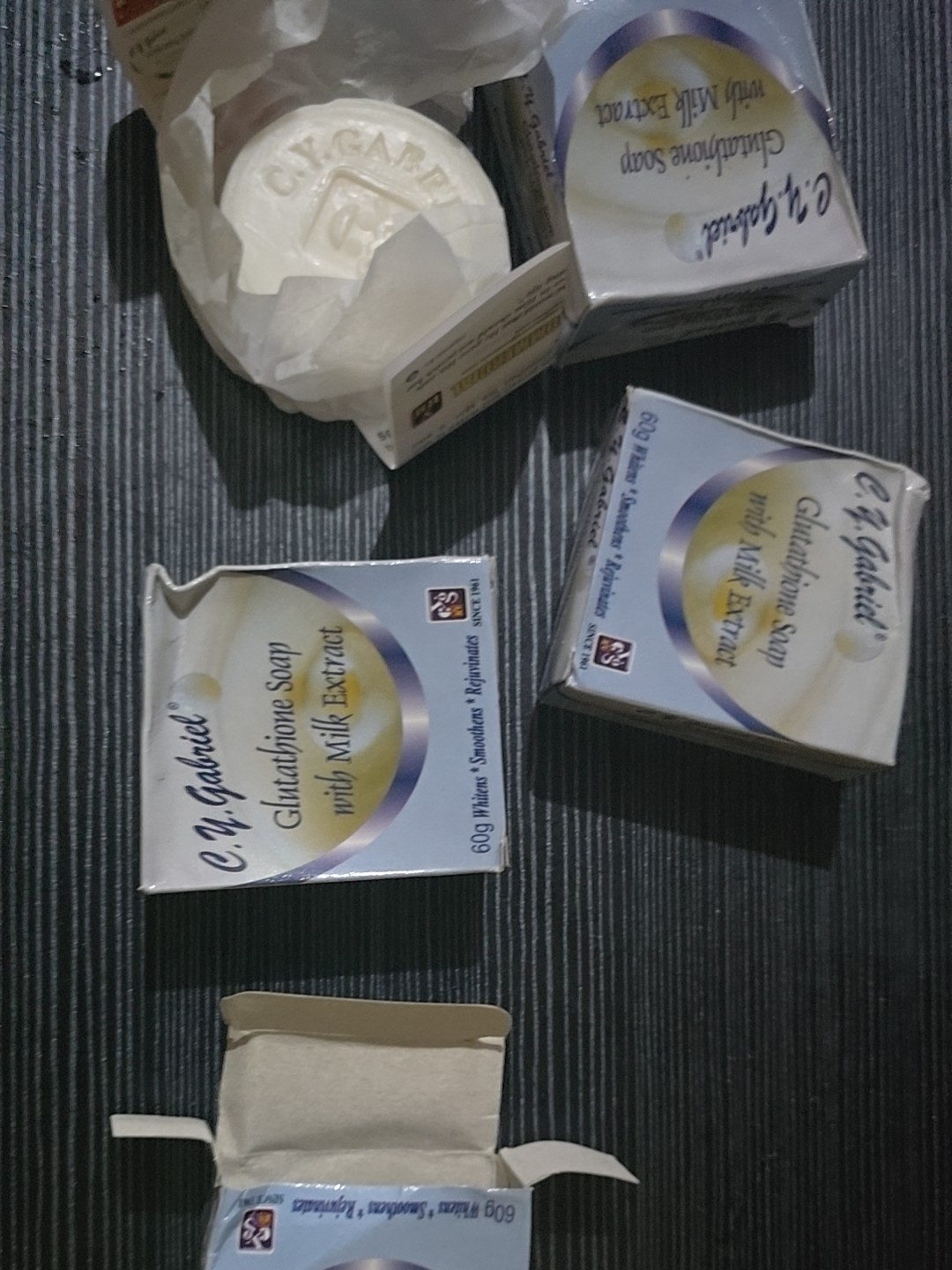 cy gabriel glutathione soap with milk extract review CY Gabriel Glutathione Soap with Milk Extract 60g