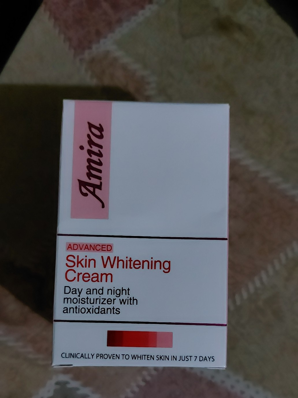 Amira Advanced Skin Whitening Cream 60g 60G Travel Size Cream