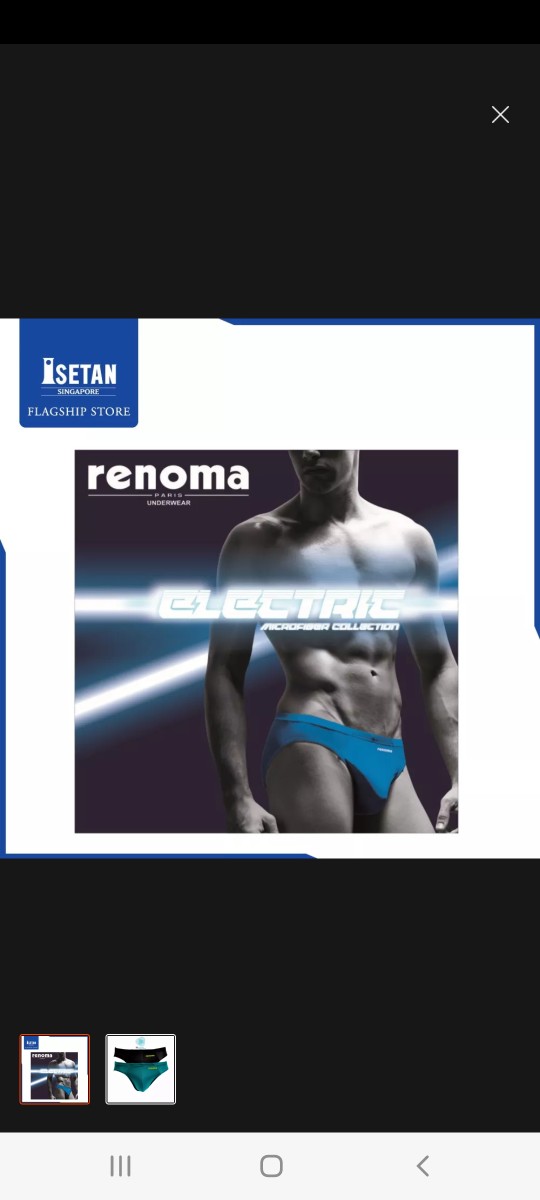 RENOMA Ultra Soft Tanga Briefs 2pc Pack – OG Singapore
