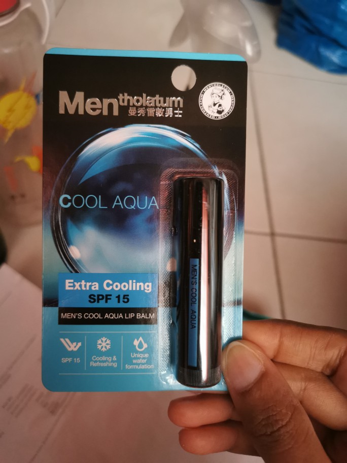 Mentholatum LipCare - Mentholatum x Star Wars limited edition Men's Cool  Aqua Lip balm – with SPF15 and extra cooling sensation.  #MYMentholatumLipcare #MentholatumLipcare