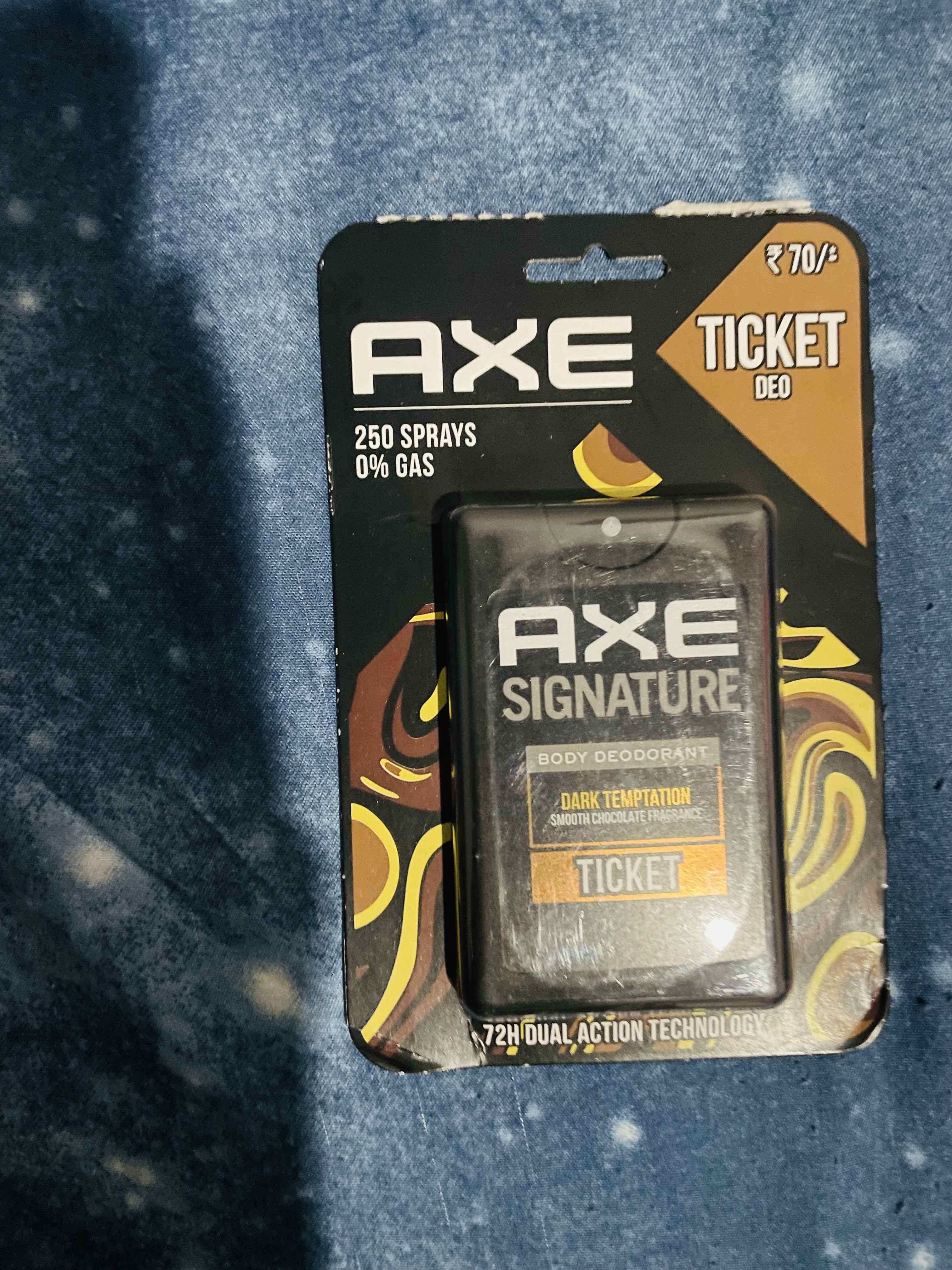 AXE Signature Dark Temptation Ticket Body Spray 17ml
