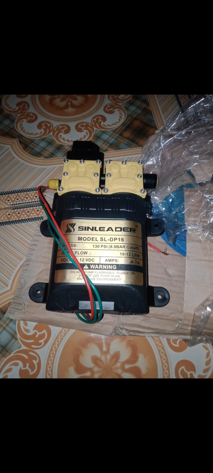 SINLEADER 水中ポンプ SL-DP16 130 PSI S6a80002a6cda4a67b0b33cd523c4c