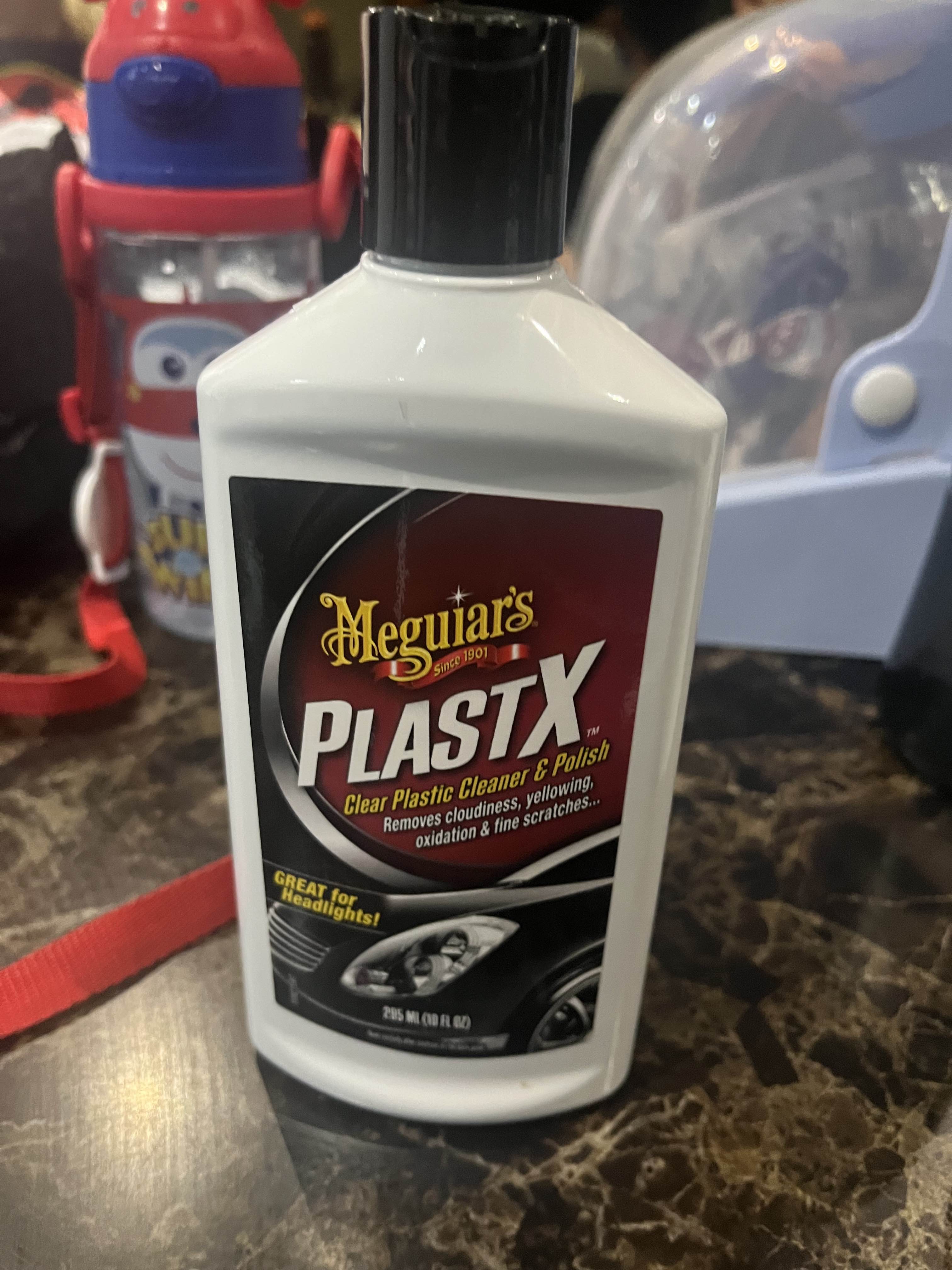 Meguiars G12310 PlastX Clear Plastic Cleaner & Polish - 10 oz