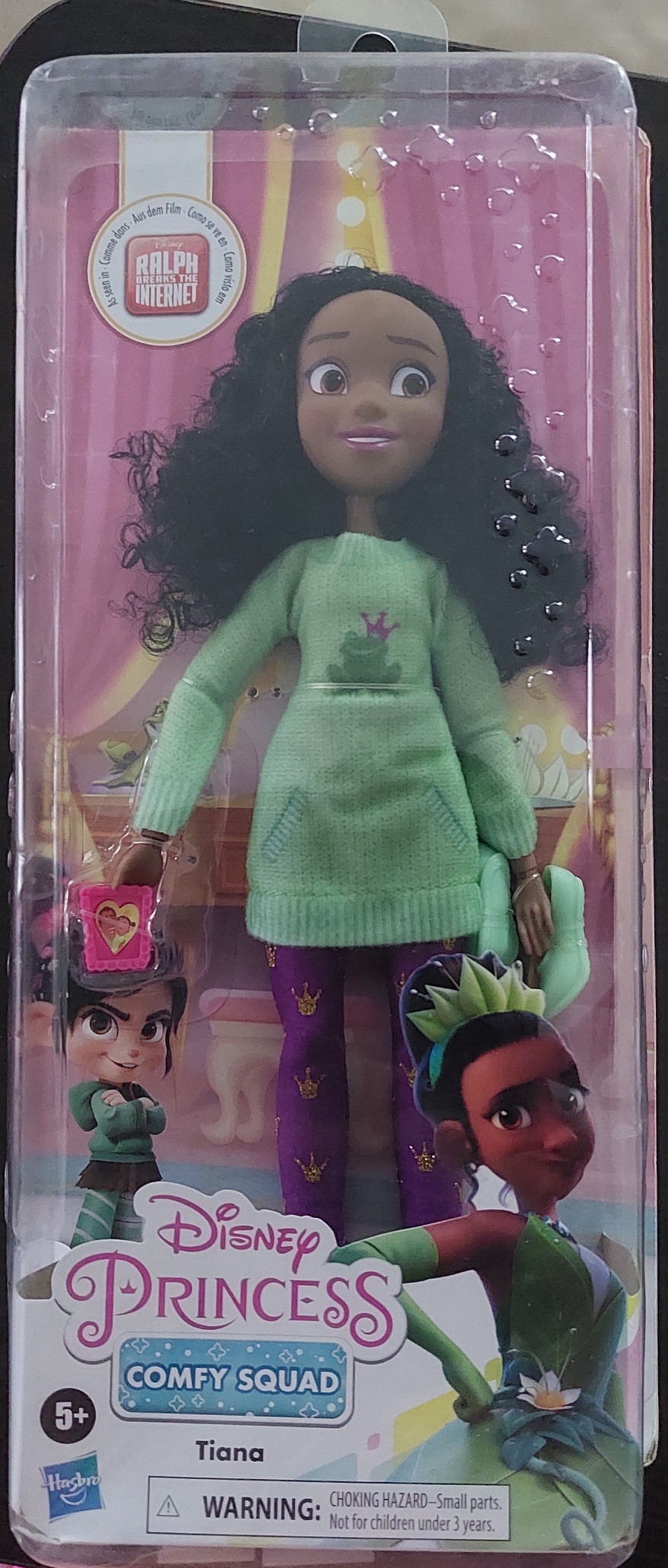 DISNEY PRINCESS COMFY SQUAD TIANA WRECK IT RALPH ORIGINAL HASBRO