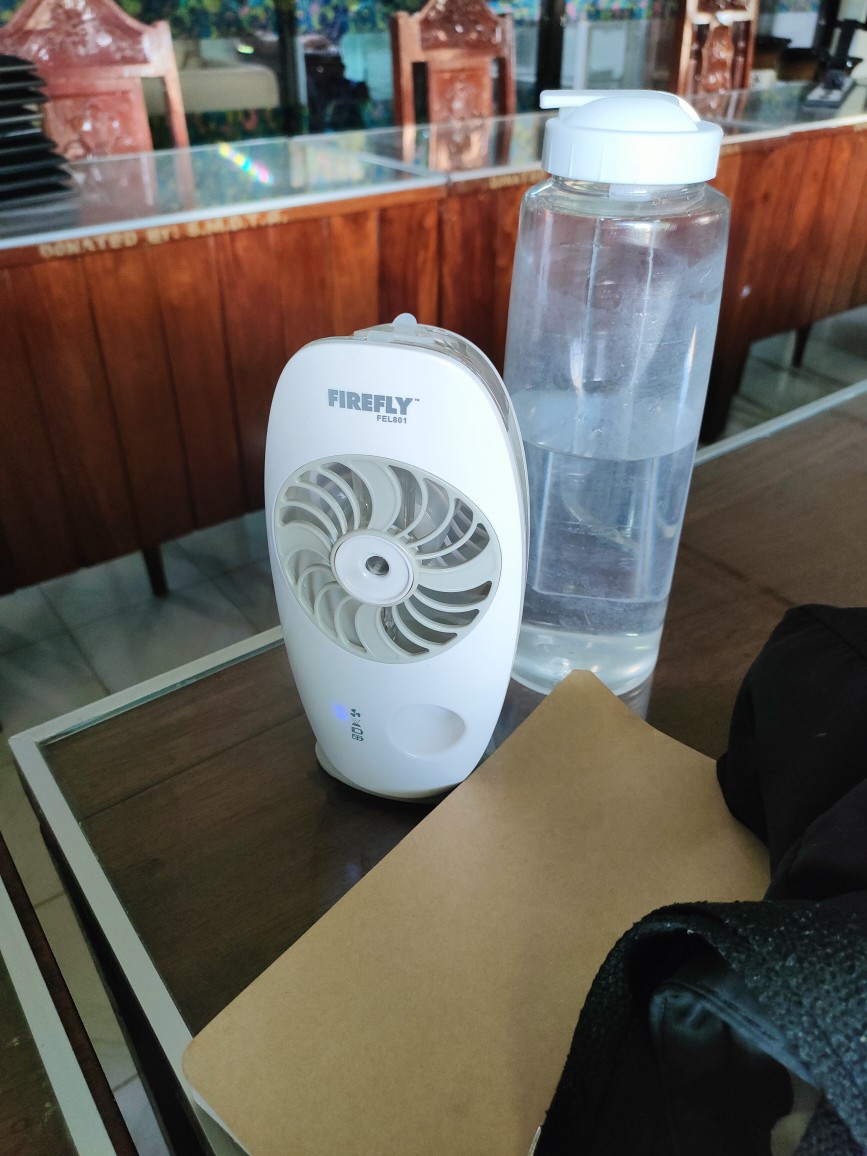 FIREFLY inches Multi functional Handy Mist Fan FEL801 with Built