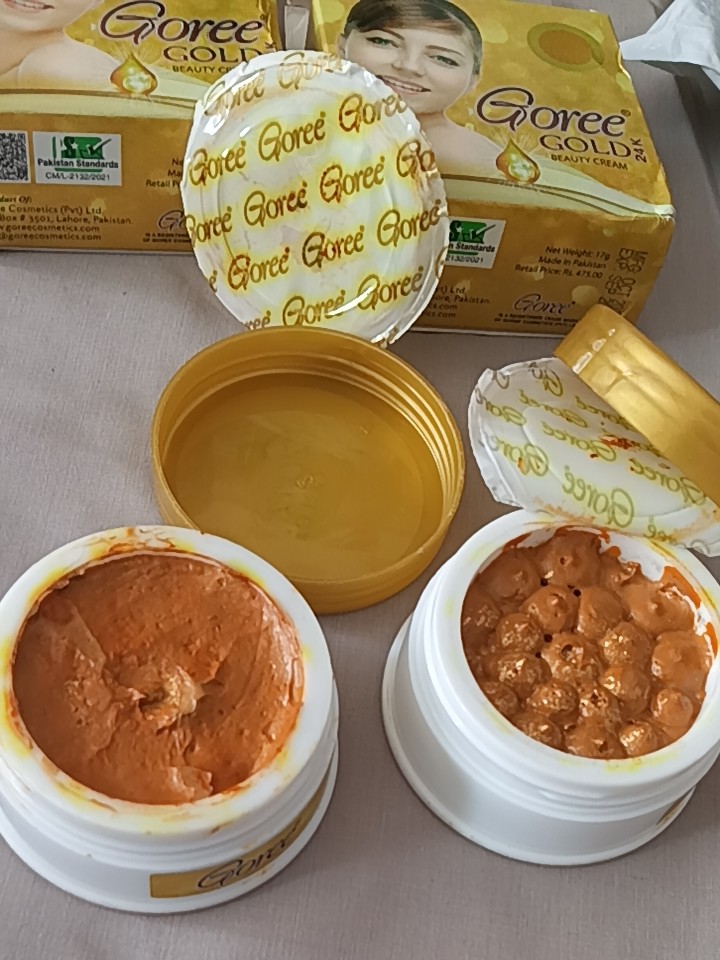 Gore cream Gold edition Beauty cream gold new stock 2025 you