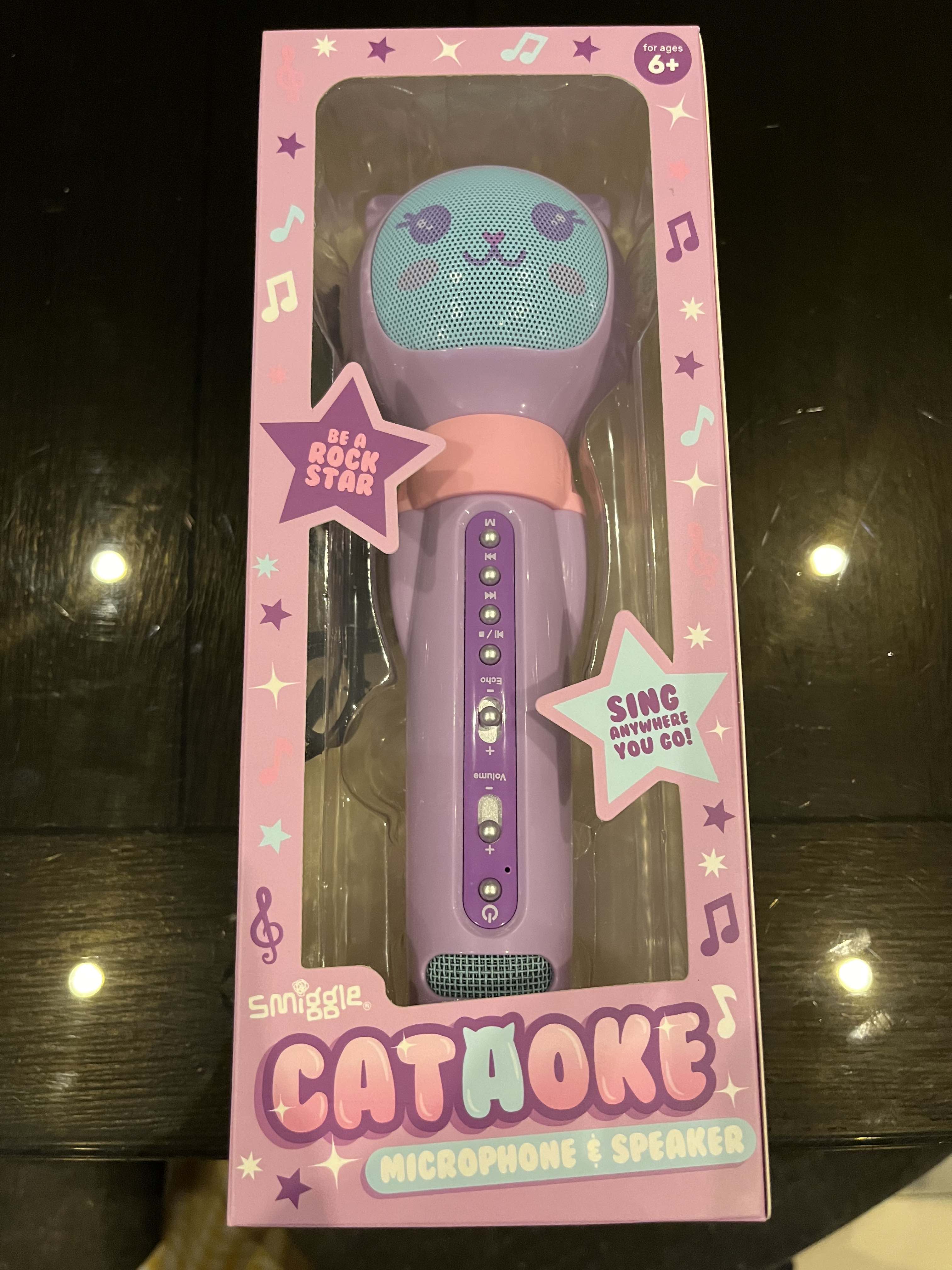 Smiggle store microphone speaker