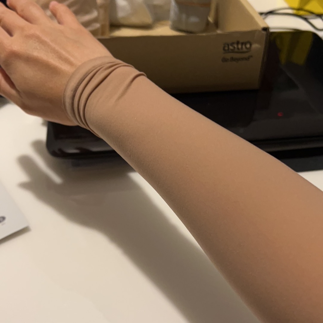 Korea]Golf arm sleeve stockings UV protection functional cooling