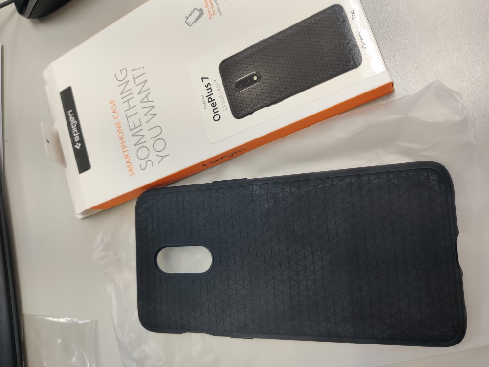 Back Cover Spigen Liquid Air Oneplus Spigen OnePlus 7T Pro Case