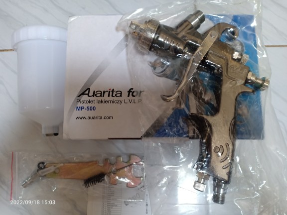 Auarita L.V.L.P MP-500 spray tools spray gun LVLP spray gun1.3tip 600ml  spray