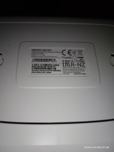 Router Mercusys MW306R Antenna 300Mbps Wireless N Router