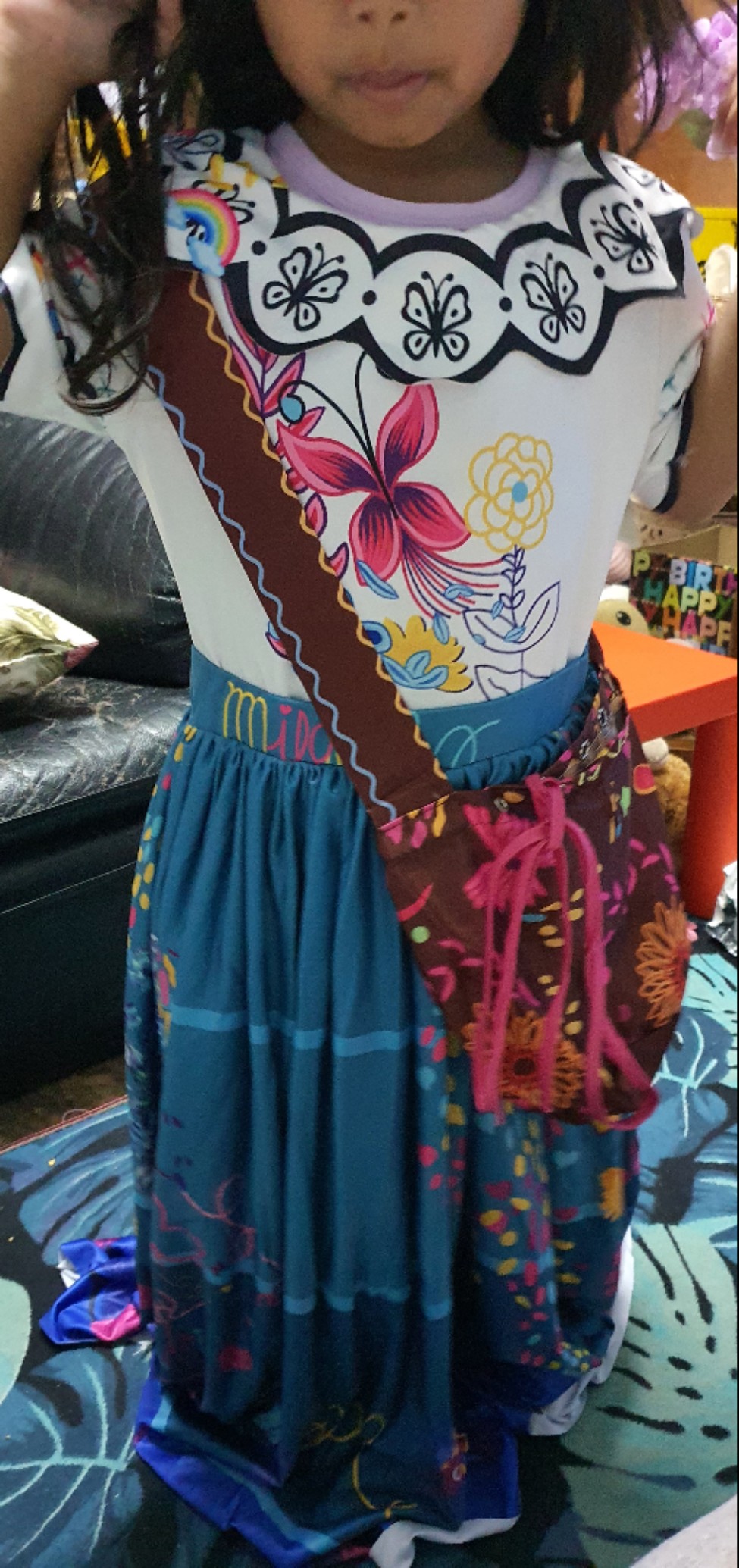2023 New Encanto Cosplay Costumn Princess Dress for Girls Birthday Party  Baby Kids Summer Short Sleeve Halloween Christmas Dress 3-10 Years | Lazada