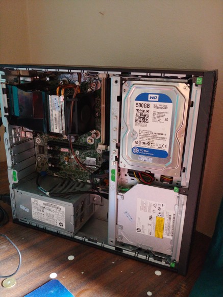 HP ProDesk 600 G1 SFF DDR3-SDRAM i3-4160 Intel® Core™ i3 4 GB 500